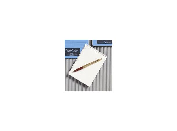 Notatblokk spiral A6 ulinjert 100B 